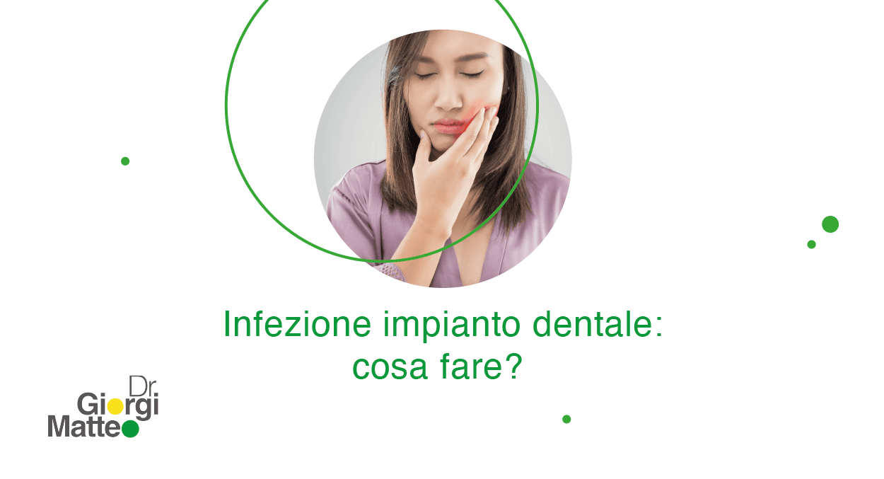 sintomi infezione impianto dentale
